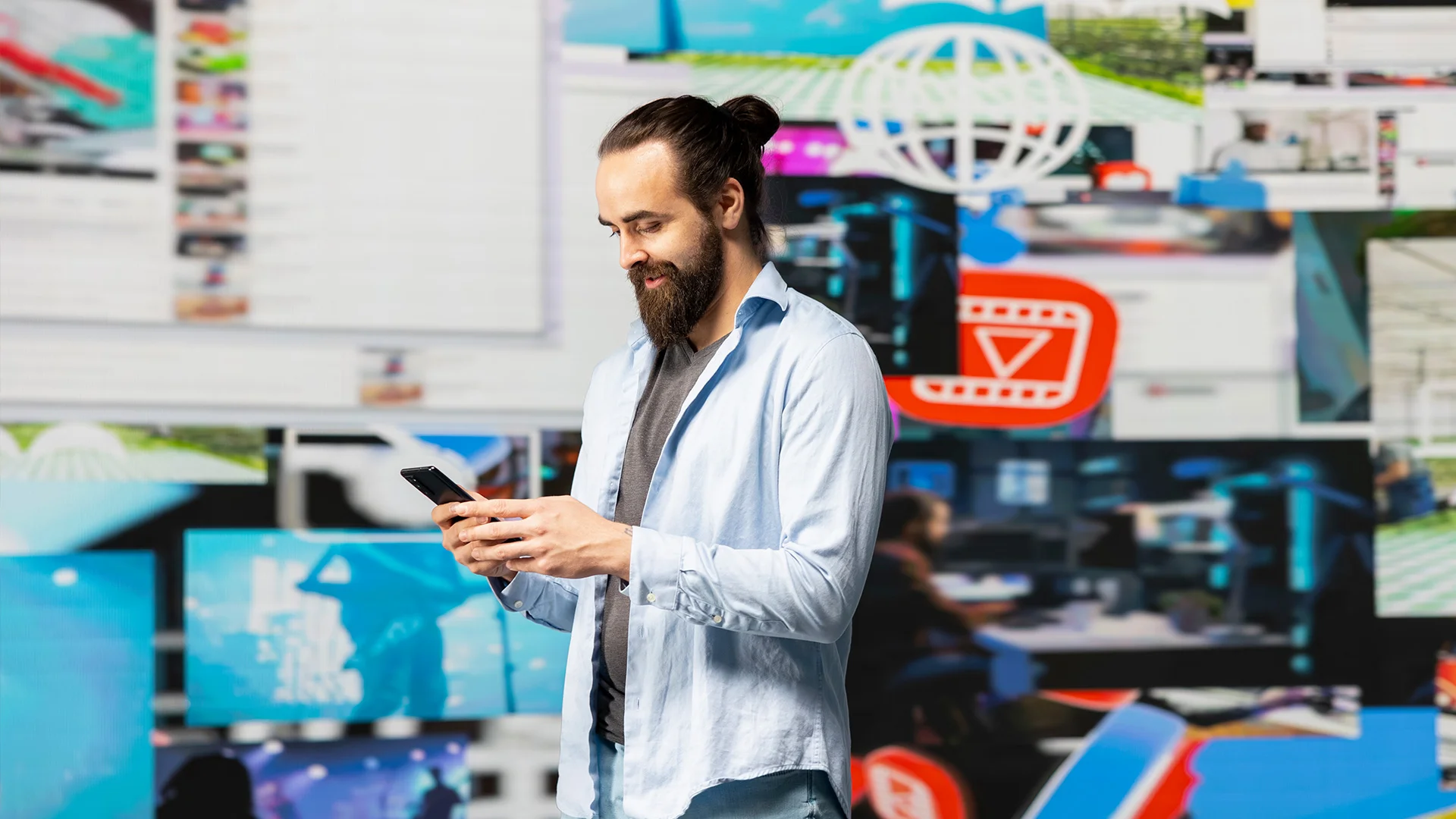 ViewGo App mostrando negocios locales en Quito Ecuador